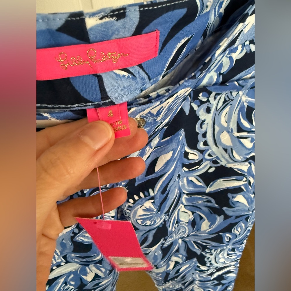 Lilly Pulitzer ankle pant, Size 4, NWT - Picture 5 of 10